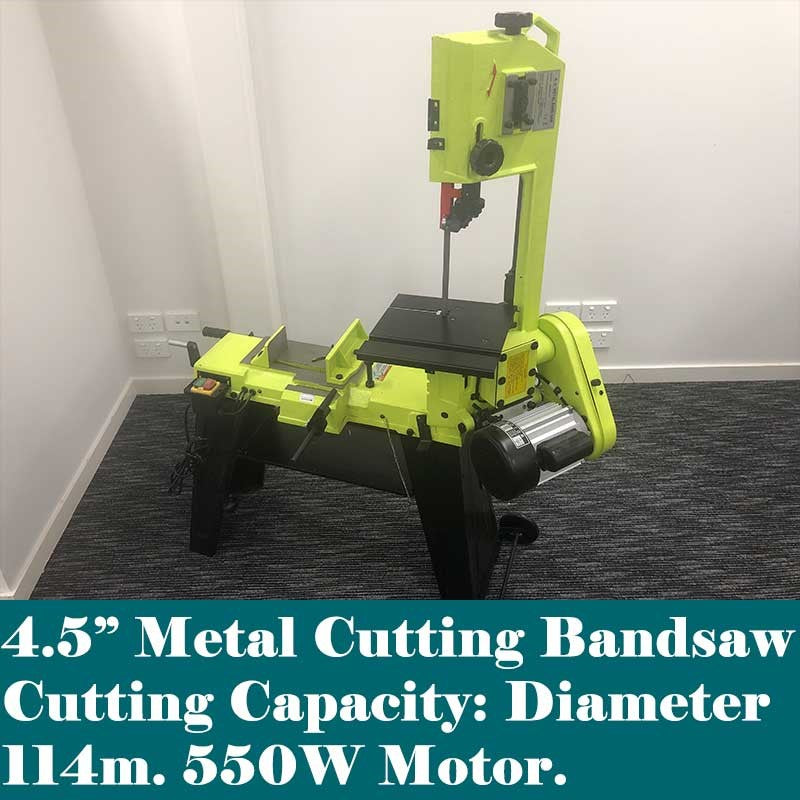 4.5" 550W Metal Cutting Bandsaw BM20412 | Forestwest